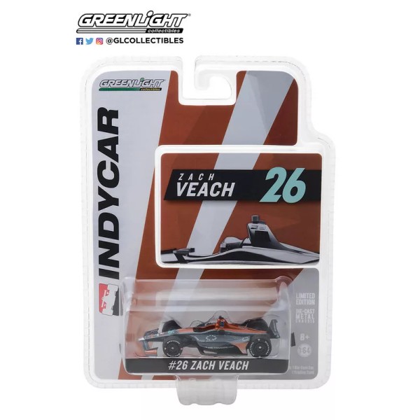 Greenlight Zach Veach 2018 10802 Greenlight 1/64 #26 Group One