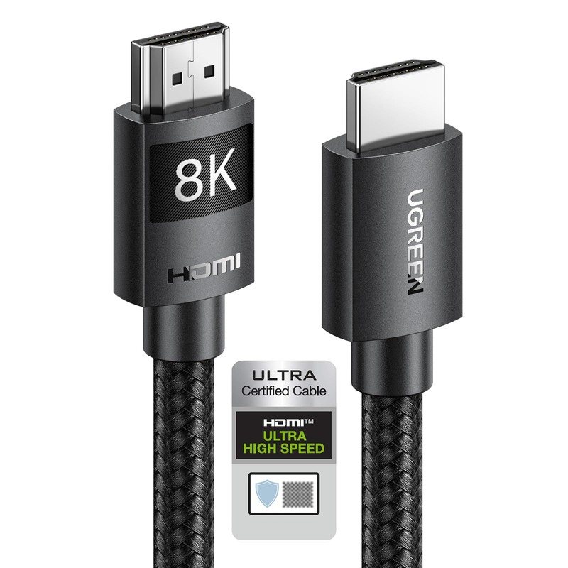 UGREEN Cable HDMI 2.1 8K, Alta Velocidad 48Gbps 120Hz 60Hz