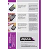 dipos I 4x Protective Film Clear Suitable for GKTZ P200-L