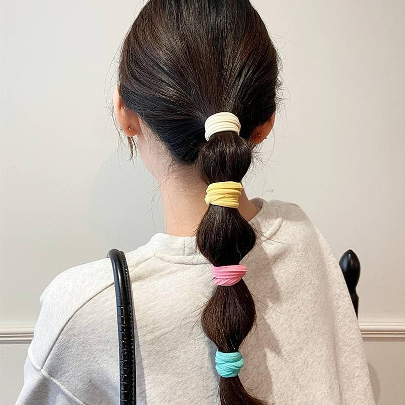 BetterJonny 15-Piece Set, Thick, Korean Style, Stylish, Non-Marking Hair Elastic,