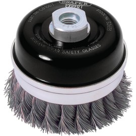 Draper Expert 52633 100 mm x M14 Twist Knot Wire Cup Brush