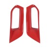 MXauto-2024 Red ABS Front Bumper Side Air Outlet Vent Trim