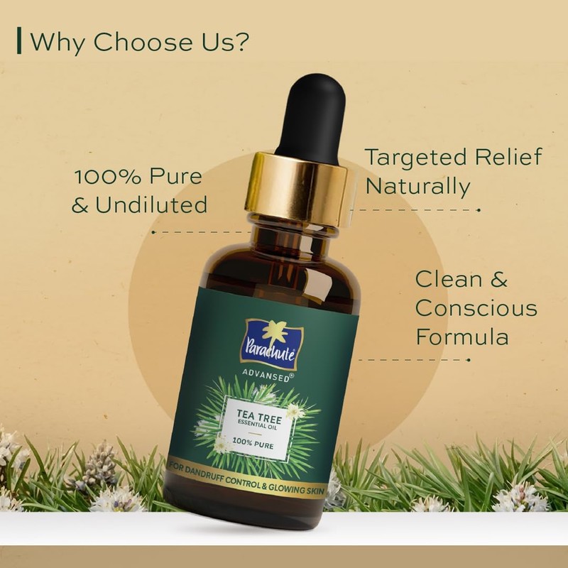 Advansed Tea Tree Essential Oil | 100% Pure| for Dandruff