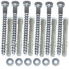 Inbrackets Value M8 x 80mm Masonry Brick Wall Fixing Screw