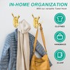 PATIKIL Swivel Towel Hooks Foldable Towel Hook Clothes Hooks Hanger