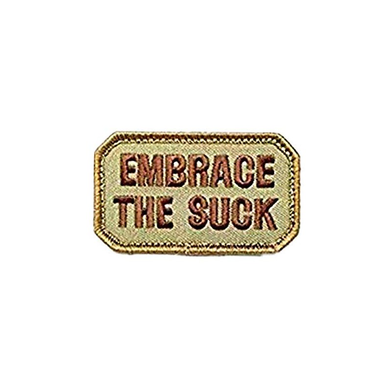 Morton Home Embrace The Suck Morale Patch (Gold)