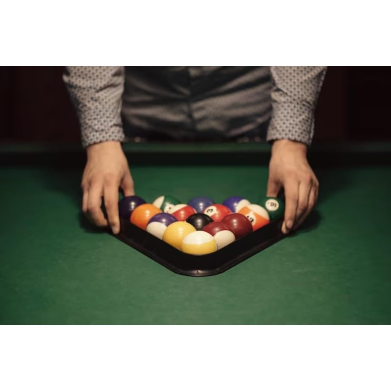 DREAMCO SUPPLIES Triángulo para Bolas De Billar Mesa Pool Hecho