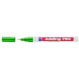 Edding Glanzlack Marker Sharpie Fine (0.8 mm) 780 Package 8 Colours To Choose, green, fein
