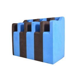 G. Outdoor Products Soft Foam 5 Medium Frame Pistol Cradle Holder Organizer for Pistol Safe Storage - Black/Blue
