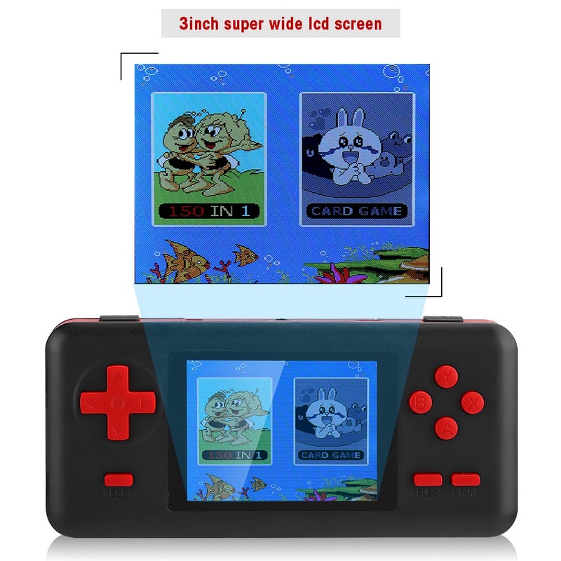 GB50 Mini 8 Bit Plug Card Handheld Retro Game Console