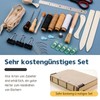 Wankon 41 Pieces Bookbinding Set Bookbinding Tools Bookbinding Materials 3