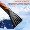 Nuovoware 60" Ice Scraper and Extendable Snow Brush for Car