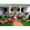 20 Pack Puerto Rico Flags Puerto Rican Stick Flag Small
