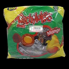 Jovy Enchilokas Mango Flaovr 32-pcs bag Net wt 1-lb 1-oz