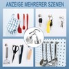 Anelueeoo 16 Pack Magnetic Hooks Heavy Duty Strong Neodymium Magnet