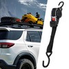 Ronyme Retractable Ratchet Strap Ratchet Tie Down Strap for Trucks