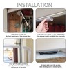 Garage Door Seals Bottom Rubber, 10 FT Heavy-Duty U Shape