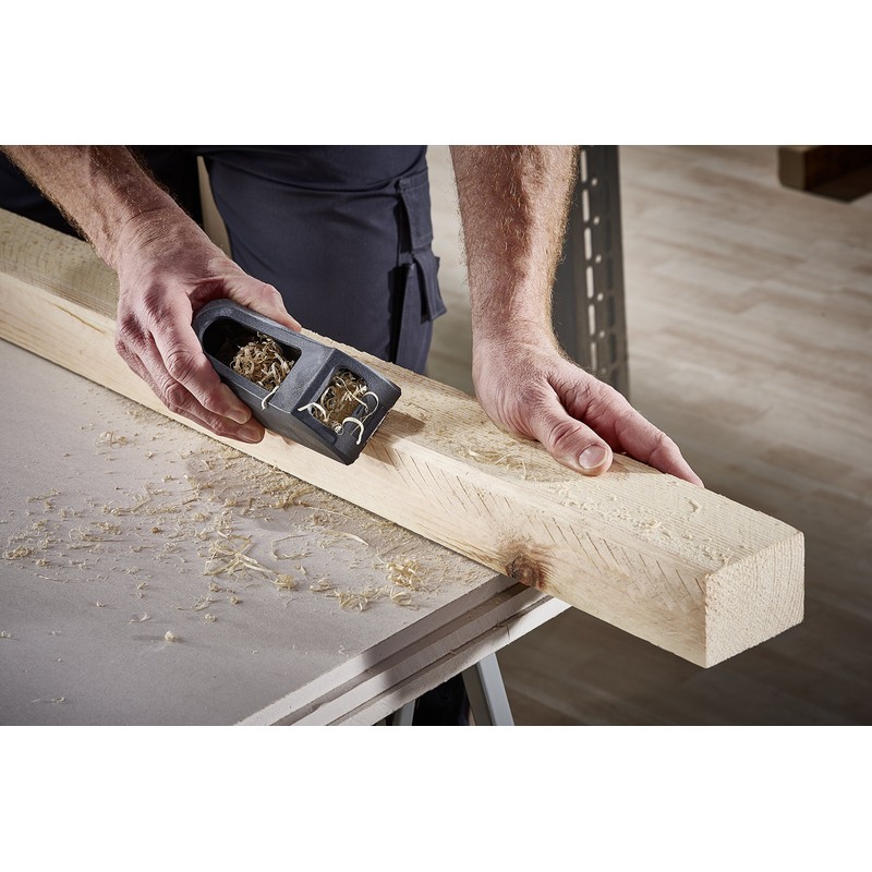 wolfcraft Block Plane I 4013000 I The extra-wide one-hand plane