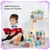 4 Rolls Reward Stickers for Kids, 2000 Pcs Teacher Motivational