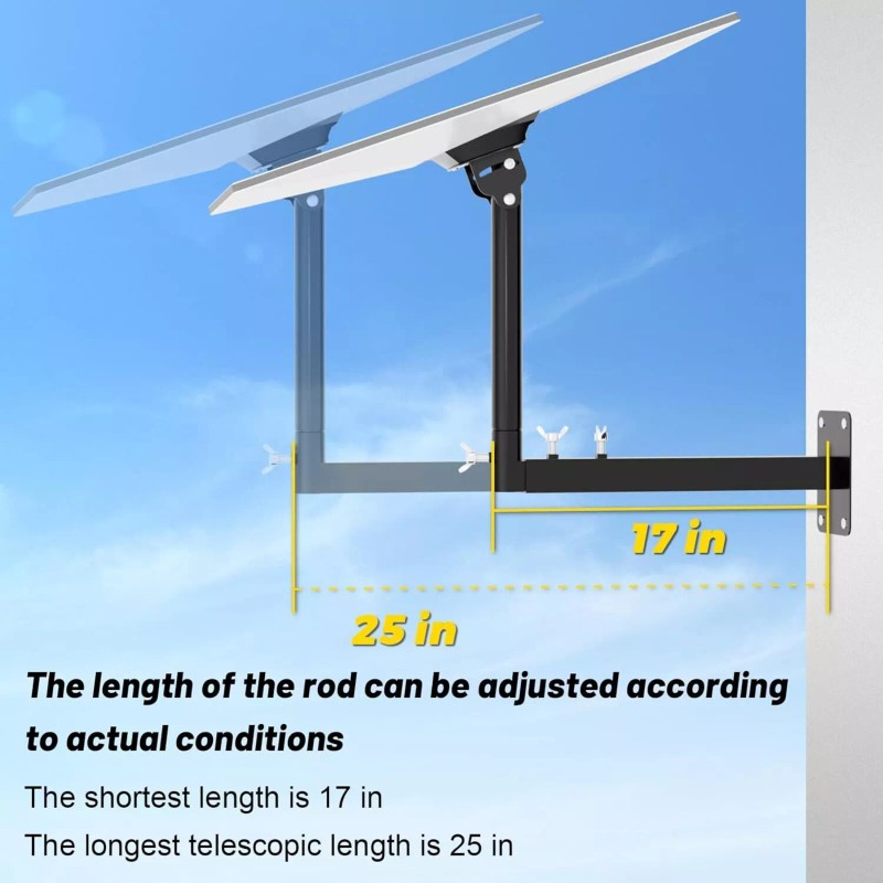 Ybervont Starlink Gen 3 Mount , Extension-Type Heavy Duty Starlink