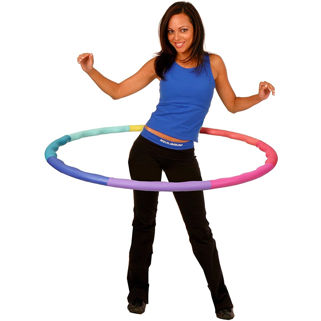 Sports Hoop Weighted Hoop, Weight Loss ACU Hoop 2S - 1.5lb (35.5 inches Wide) Small, Weighted Fitness Exercise Hula Hoop