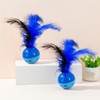 BeeSpring Cat Balls Interactive Cat Toy Cat Feather Balls with