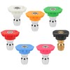 vsshe 7PCS Pressure Washer Nozzle Tips, 1/4 Inch Quick-Release Pressures