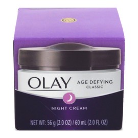 Olay Age Defying Night Cream Classic 2 Ounce Jar (60ml) (6 Pack)