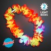Large Assorted Light Up Hawaiian Leis with Flashing LED Lights