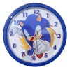 CARTOON Sonic Analog Wall Clock for Kids 25cm for Children's