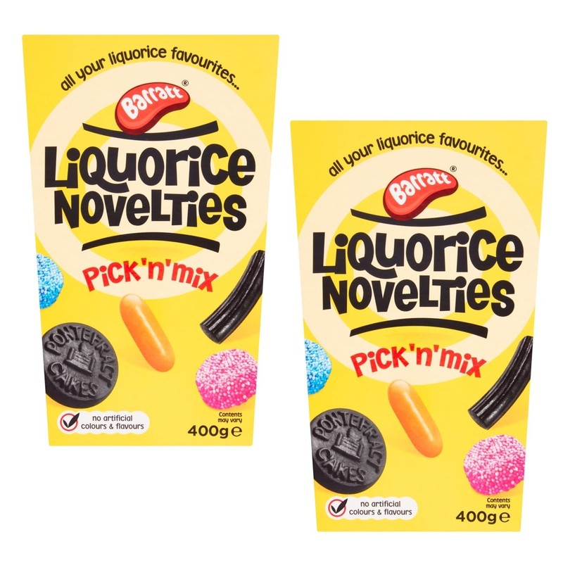 Barratt Liquorice Novelties Pick n Mix Box, 400g (4)