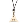 Logan Whistles Turbo Whistle Solid Brass and Leather Strap
