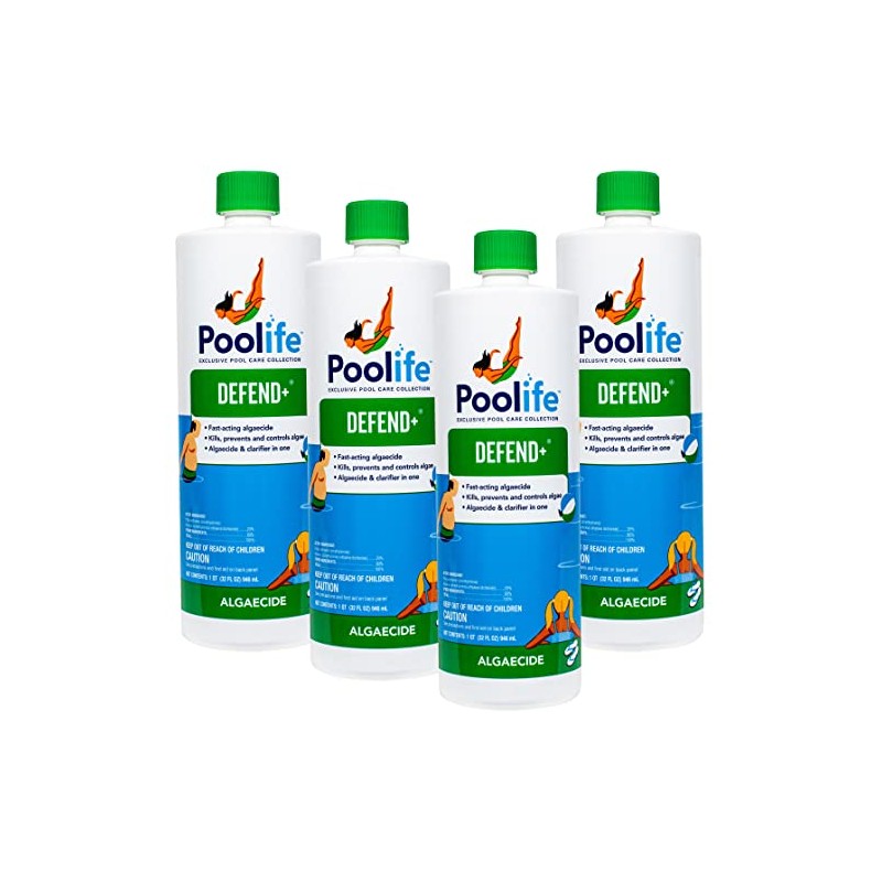 poolife Defend+ (1 qt) (4 Pack)