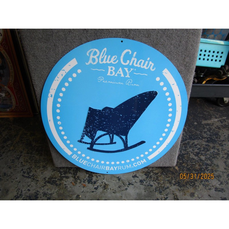 Blue Chair Bay Premium Rum Metal Sign 20" x 20"