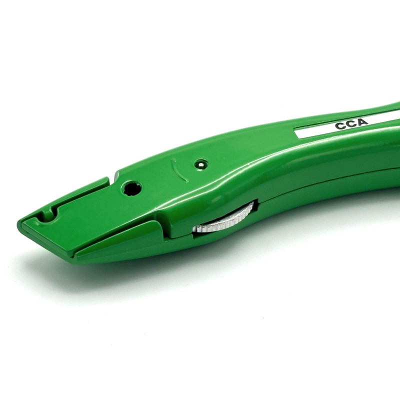 CCA Green Carpet Cutter Tool with Green Holder for The