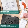 Qilery 12 Pcs Waterproof Notebook 3" x 5" Weatherproof Notepad