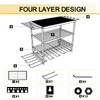 4 Layer Power Tool Organizer Wall Mount, Heavy-Duty Tools Holder