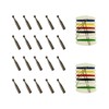 20 Pcs Metal Folding Umbrella Tips Parts, Universal Umbrella Tail