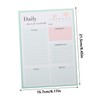 OHPHCALL Daily Planner Notepad Work Organizer Notebook for Do Lists