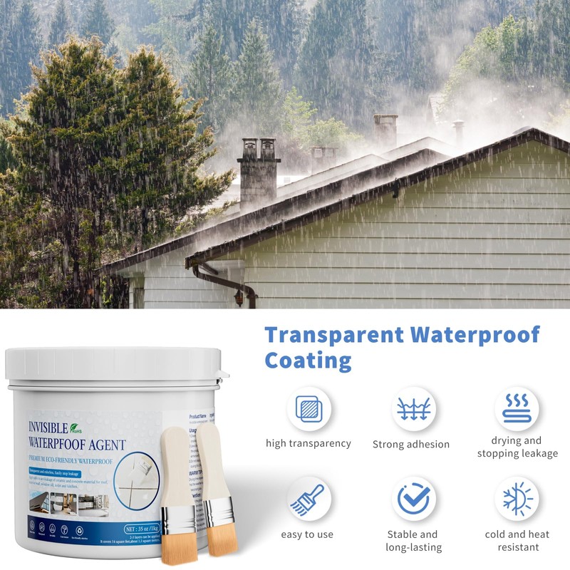 Xmntdo Invisible Waterproof Agent Transparent Repairing Leak Waterproof Adhesive for