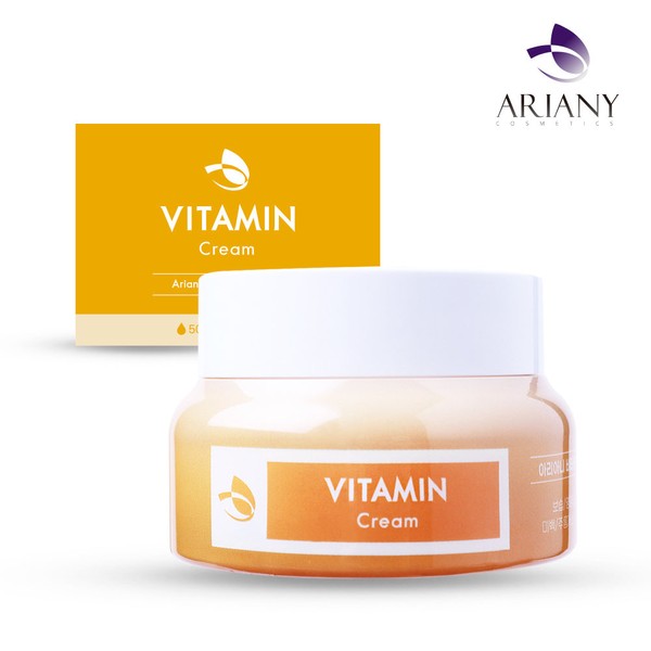 Ariani Vitamin Cream 50ml Tone-up Whitening Skincare Wrinkle Improvement Elasticity Cosmetics Skin Nutrition Moisturizing Calming Moisturizing Tone-up