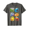 Sesame Street Group Squares T-Shirt