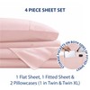 Swift Home Smart Sheets, Ultra Soft Brushed Microfiber 3-Piece Sheet
