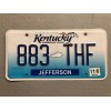 KENTUCKY LICENSE PLATE UNBRIDLED SPIRIT/BLUEGRA