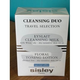 SISLEY CLEANSING DUO TRAVEL SELECTION CLEANSING MILK & FLORAL TONING LOTION