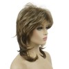 Lydell Long Wavy Wig Shaggy Layered Classic Wigs with Bangs