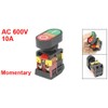 uxcell ON-OFF START STOP Push Button w Light Indicator Momentary