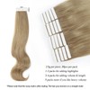 ABH AmazingBeauty Hair Semi-permanent Tape Attached Real Remi Remy 100