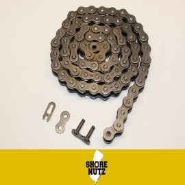SHORENUTZ #40 ROLLER CHAIN 4 FEET GO KART MINI MINI BIKE MOTORCYCLE AND ATV STOCK IN USA