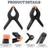12 Pcs Spring Clamps Heavy Duty ClampsQuick Grip, 6 Inch